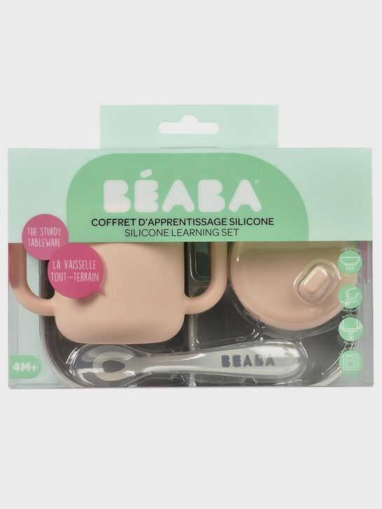 Набор посуды: тарелка, ложка, поильник BEABA | Фото 2