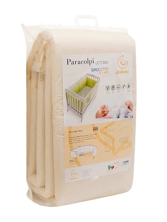 Бампер для кровати, бежевый ITALBABY | Фото 3