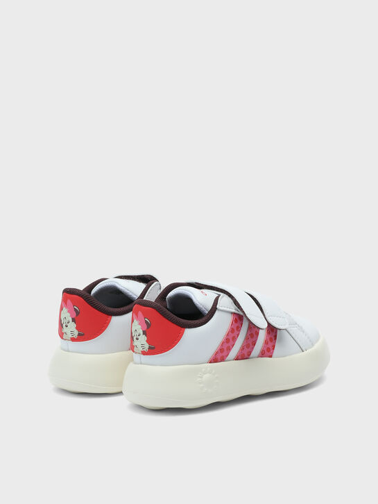 Кеды с красной отделкой Adidas | Фото 3