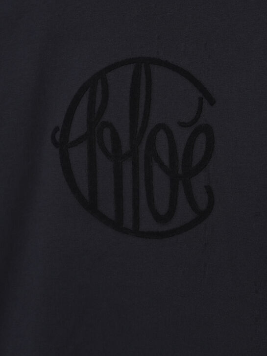 Лонгслив с лого на груди Chloe | Фото 3