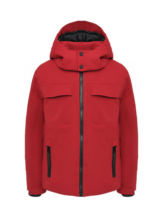 Куртка с капюшоном, бордовая Poivre Blanc | Фото 1