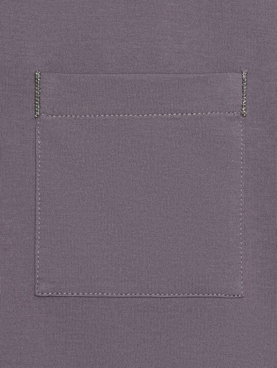Футболка с карманом на груди Brunello Cucinelli | Фото 3