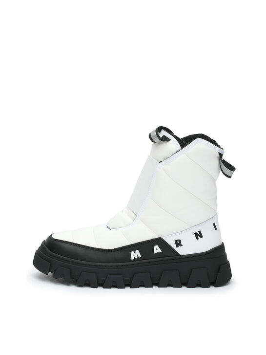 Ботинки дутые с подкладкой из эко-шерсти MARNI | Фото 1