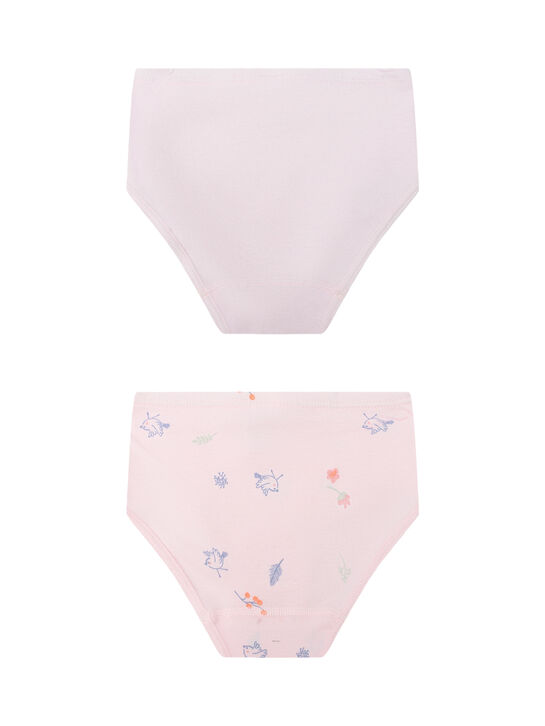 Трусы, комплект 2 шт, розовые Sanetta | Фото 2