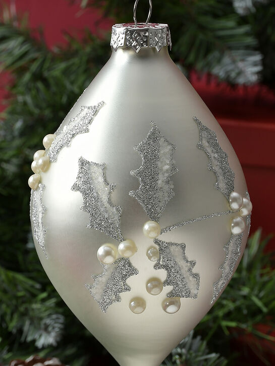 Шар 3D с жемчужинами, 10 см, серебро, 2 вида Goodwill | Фото 7