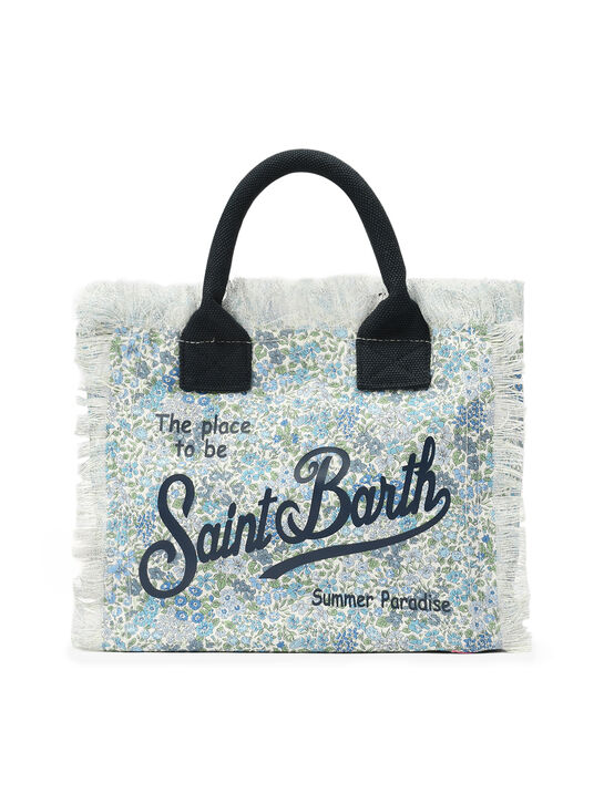 Сумка с бахромой и логотипом Saint Barth | Фото 1
