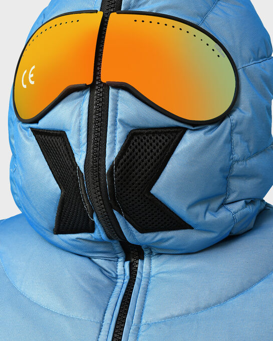 Куртка с очками на капюшоне, голубая AI RIDERS ON THE STORM | Фото 5