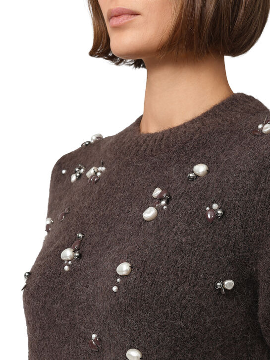 Джемпер с декором из жемчужин Dorothee Schumacher | Фото 5