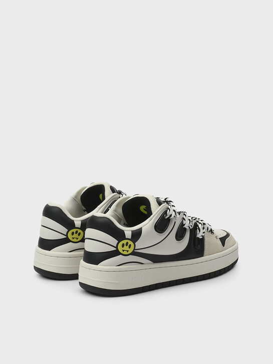 Кеды на крупной шнуровке, белые Barrow | Фото 3