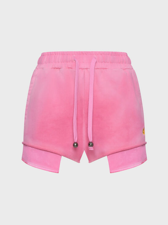 Шорты с маленьким смайлом на штанине Barrow | Фото 1