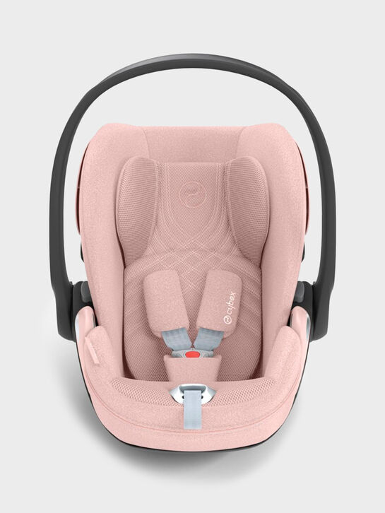 Коляска 2 в 1 Priam IV Rosegold цвет Peach Pink в комплекте со спальным блоком Lux Carry Cot и креслом Cloud T CYBEX | Фото 11