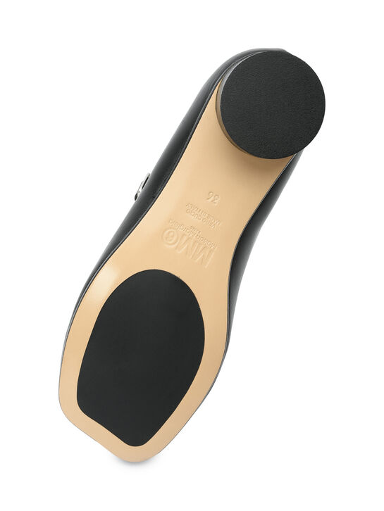 Туфли кожаные черные MM6 | Фото 6