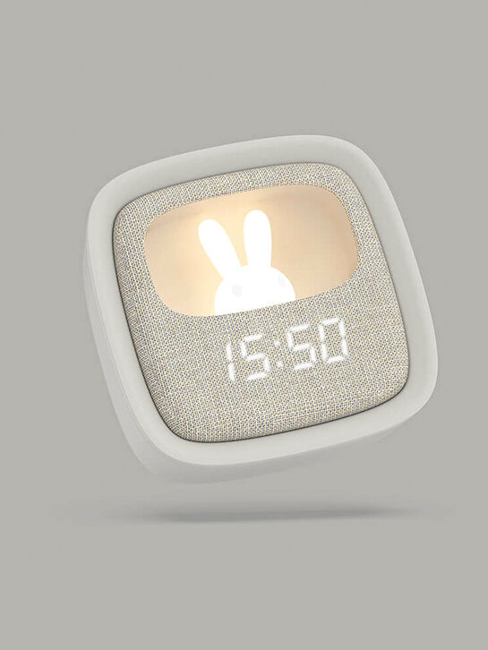 Светильник-часы Billy Clock Grey MOB | Фото 4