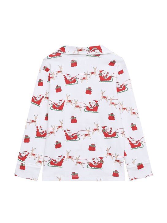 Пижама, принт санта на оленях Lyda Baby | Фото 3