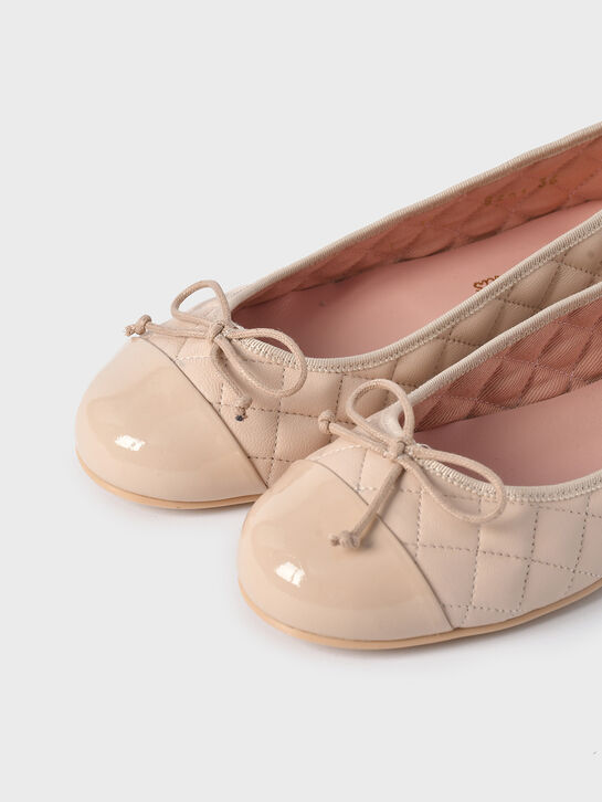 Балетки стеганые, розовые Pretty Ballerinas | Фото 6