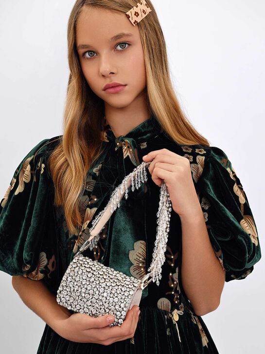 Сумка с камнями и стразами Maison Ava | Фото 2