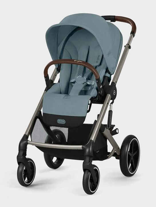 Коляска Balios S Lux TPE Stormy Blue с дождевиком CYBEX | Фото 1