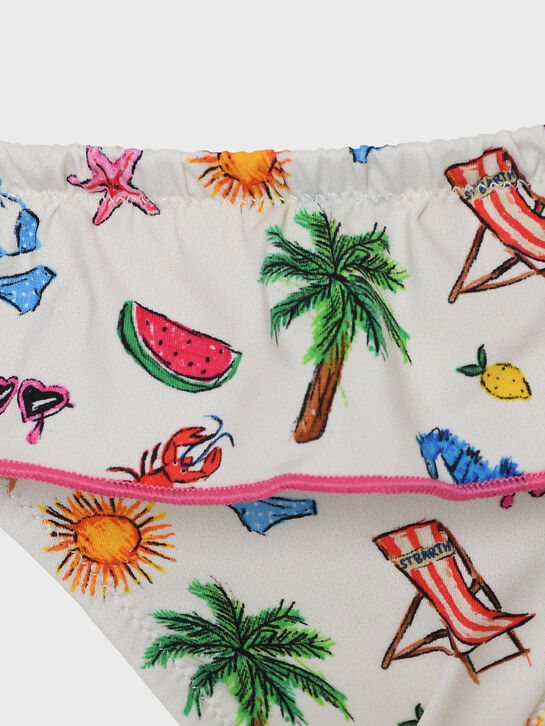 Купальник с цветочным принтом Saint Barth | Фото 7