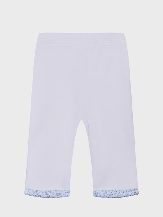 Брюки с принтом &quot;голубые цветы&quot; Lyda Baby | Фото 1