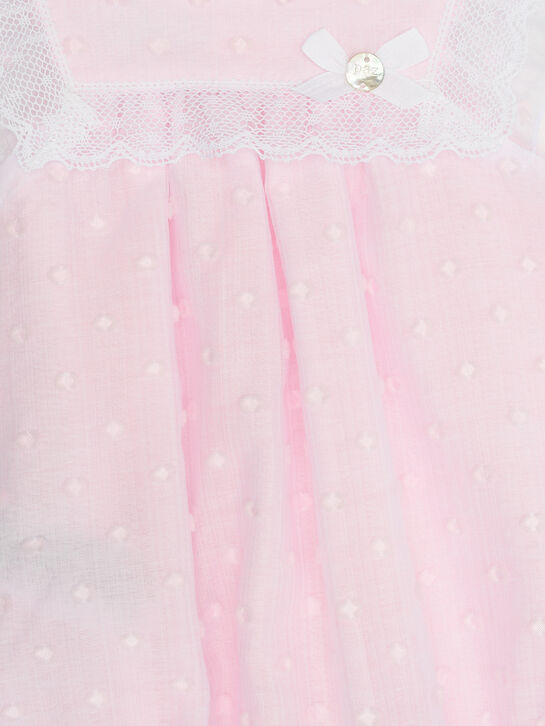 Песочник с кружевной отделкой, розовый Paz Rodriguez | Фото 3