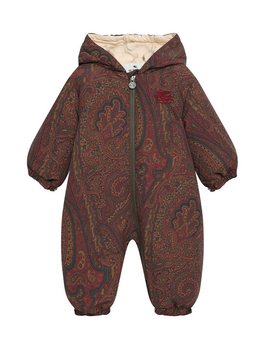 Комбинезон с капюшоном, коричневый Etro | Фото 3