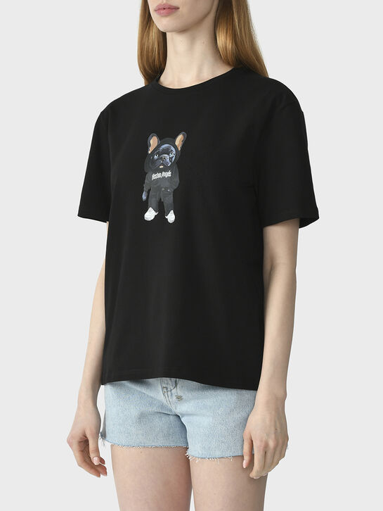 Футболка с принтом &quot;Бульдог&quot; Flashin | Фото 3