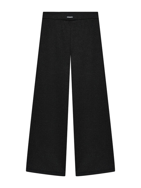 Брюки с люрексом, черные Patrizia Pepe | Фото 1