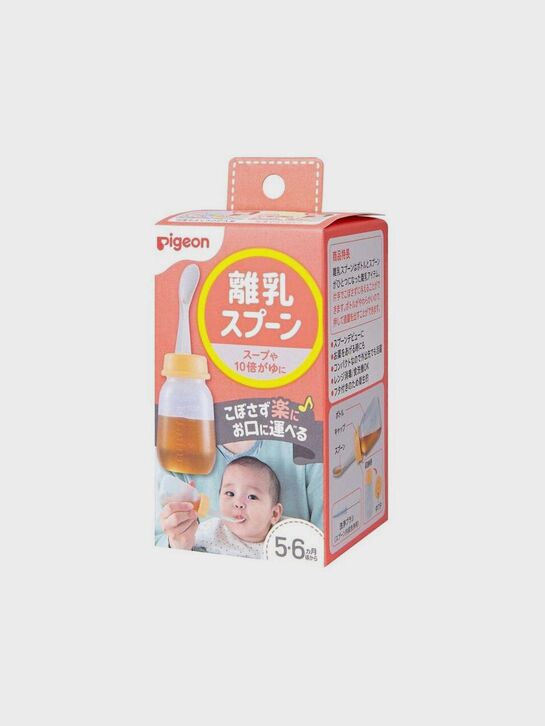 Бутылка с ложечкой для кормления от 5 мес, 120 мл Pigeon | Фото 5