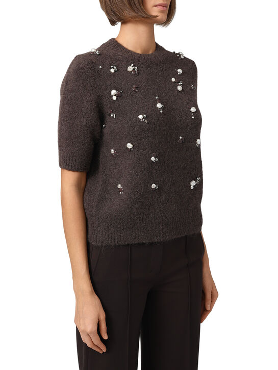Джемпер с декором из жемчужин Dorothee Schumacher | Фото 3