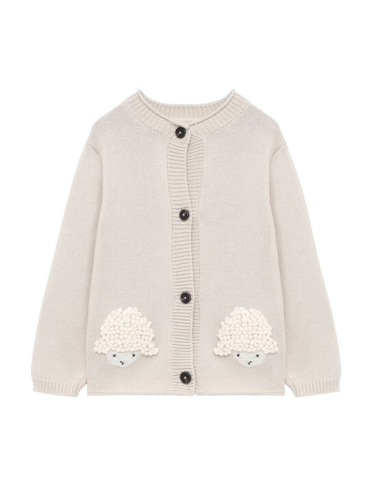 Кардиган с декором &quot;овечки&quot; Donsje | Фото 1