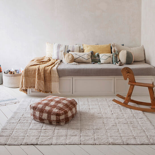 Подушка-пуф Шахматы тоффи 20х40х40 см Lorena Canals | Фото 7