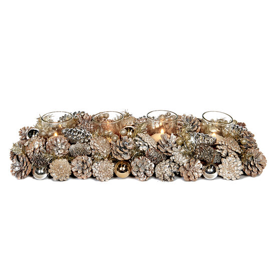 Подсвечник с шишками, 45 см  Goodwill | Фото 1