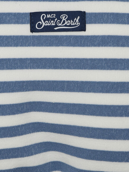 Купальник в полоску Saint Barth | Фото 6