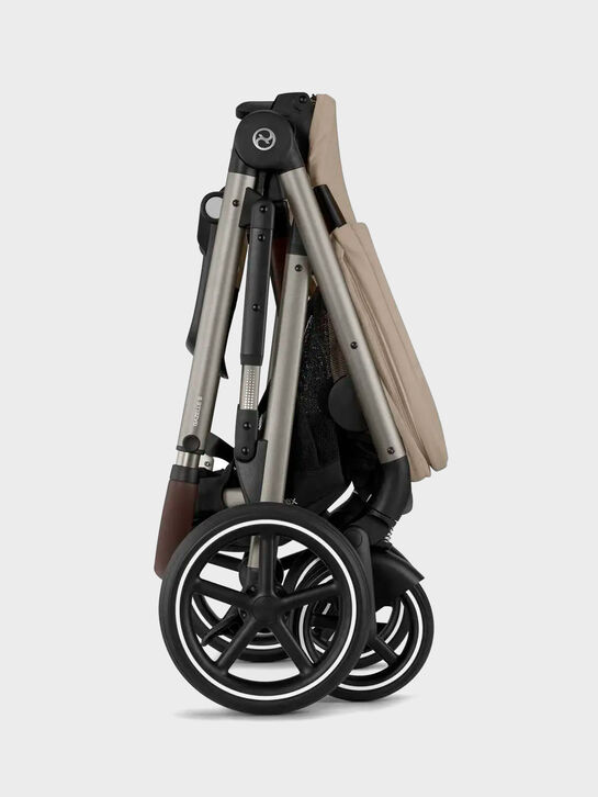 Коляска Gazelle S TPE Almond Beige с корзиной и дождевиком CYBEX | Фото 6