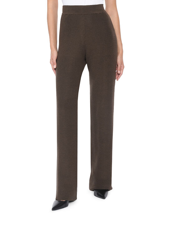 Брюки трикотажные, коричневые Dan Maralex | Фото 3