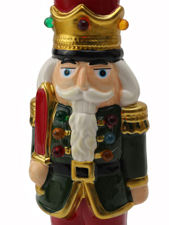 Новогодний сувенир &quot;Щелкунчик&quot;, керамика, 25,5 см Musicboxworld | Фото 7