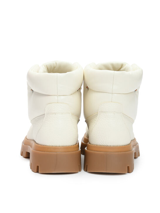 Ботинки с флисовой подкладкой, кремовые Rondinella | Фото 3