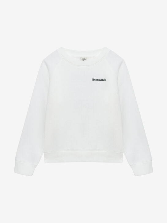 Свитшот с лого Sporty&Rich | Фото 1