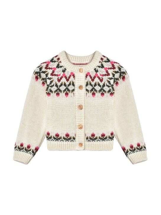 Кардиган со скандинавским орнаментом The New Society | Фото 1