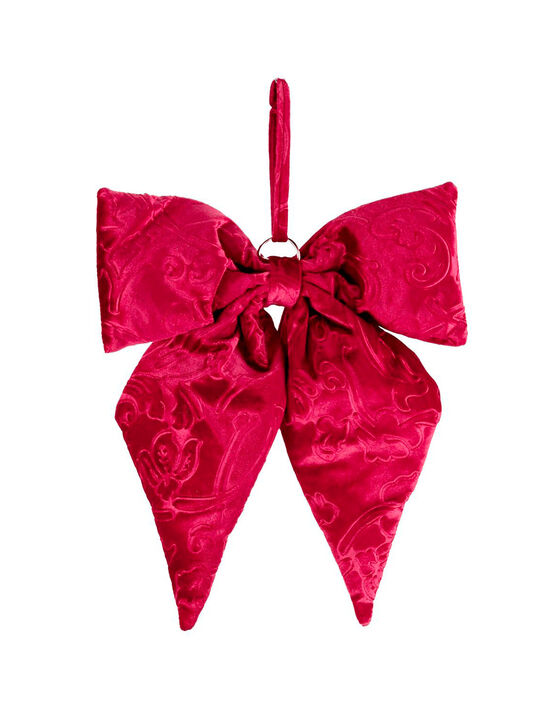 Бант для декора с бархатной текстурой, 30 см Goodwill | Фото 1