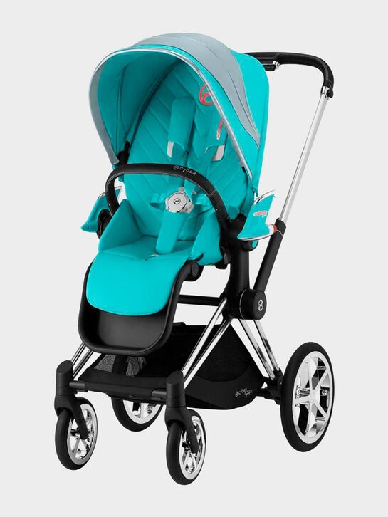 Коляска с прогулочным блоком и рамой Priam IV FE JS Car CYBEX | Фото 1