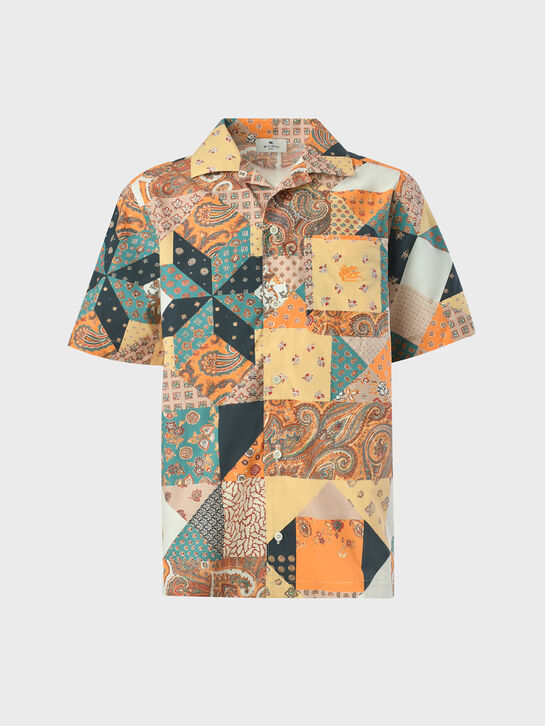 Рубашка в стиле пэчворк Etro | Фото 1