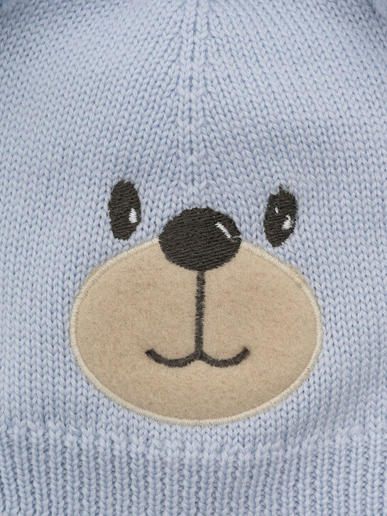 Шапка вязаная с ушками Maglificio di Verona | Фото 3