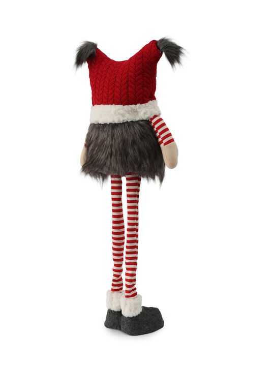 Игрушка набивная &quot;Гном&quot; (телескопические ноги) 30х18х80/45 см TIANQIN ARTS AND CRAFTS | Фото 3