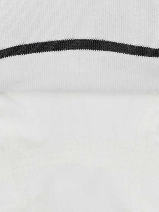 Комплект трусов-шортиков в полоску + белые, 2шт Sanetta | Фото 3