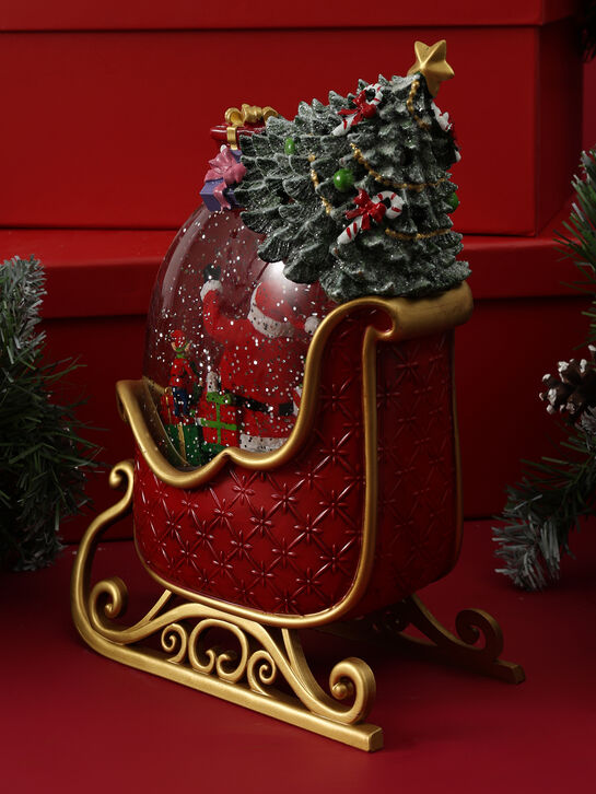 Новогодний сувенир Сани Санты 17,5×8,6×24,6 см Timstor | Фото 3