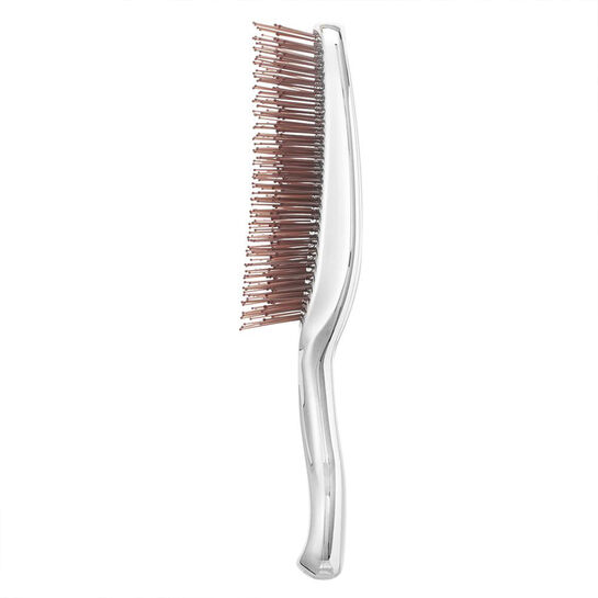 Расческа Scalp Brush Chromе, серебро, удлиненная S-heart-S | Фото 4
