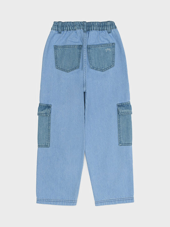 Джинсы с карманами-карго The New Society | Фото 2