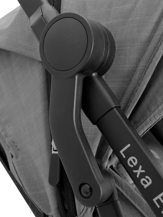 Коляска LEXA ELITE Prime Silent Grey (с дождевиком) Recaro | Фото 9