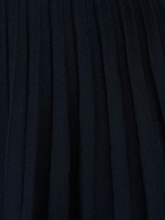 Юбка плиссированная, синяя KengLabel | Фото 3